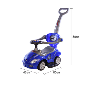 <span class=keywords><strong>Auto</strong></span> Elettrica per Bambini da 2 a 4 Anni, Macchina a 4 Ruote in Plastica con Batteria, Clacson e Musica, Unisex - Product Image 2