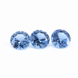 Espinela azul sintética de espinela cultivada en laboratorio de piedras preciosas sueltas de alta calidad 120 # piedra espinela de corte brillante redondo para joyería - Product Image 5