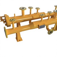 Nouveau lanceur/récepteur de pigging en acier au carbone XTC avec raccords à col soudé et à bride pour les opérations de pigging de pipeline longue distance