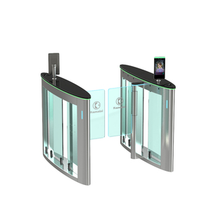 Kiểm soát truy cập 600mm chiều rộng cửa nắp sản xuất hỗ trợ turnstile tốc độ rào cản cổng Swing turnstile cổng cho tùy chỉnh - Product Image 6