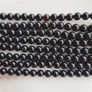 Perles d'<span class=keywords><strong>agate</strong></span> <span class=keywords><strong>noire</strong></span>, rouge, verte, blanche, 8mm, perles de bijoux en vrac pour la fabrication de bijoux - Product Image 3