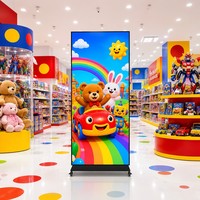 Afficheur LED GOB PF1.5 pour location avec écran pliable à verrouillage rapide HDR10 600 Nits de luminosité pour événements scéniques et halls de restaurants