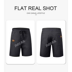 JMIERR Pantalon de jogging sportif décontracté pour homme et bermuda avec fermeture à la taille élastique et motif court cargo - Product Image 2