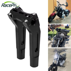 Elevador de Manillar RACEPRO de 1\" y 1.25\" para Motocicleta <span class=keywords><strong>Harley</strong></span> <span class=keywords><strong>Davidson</strong></span> Touring Sportster XL XR Dyna Softail Electra Glide <span class=keywords><strong>Fatboy</strong></span> - Product Image 5