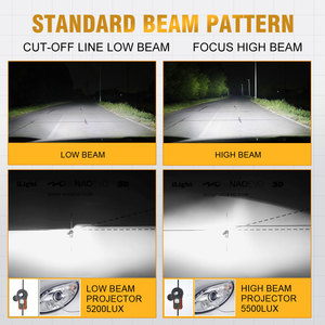 NAOEVO 높은 브랜드 품질 H1 H3 H4 H7 <span class=keywords><strong>H11</strong></span> 9004 9005 9006 9007 S4 300W 자동차 크세논 헤드 라이트 전구 조명 자동차 H4 주도 헤드 라이트 - Product Image 3