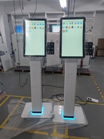 Fabricant de kiosque de gestion de file d'attente, kiosque de libre-service de 23,6/32 pouces, écran tactile, logiciel de gestion de file d'attente, kiosque