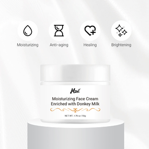 Crème pour le visage au <span class=keywords><strong>lait</strong></span> d'ânesse, réduit les rides, répare les peaux sèches et équilibre l'hydratation, raffermit pour tous les types de peau - Product Image 3