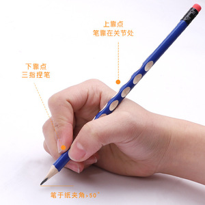 Lápiz M&G Hb Triangular de Madera, Herramienta de Escritura para Estudiantes, para Corrección de Postura y Práctica de Caligrafía - Product Image 5