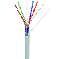 Kabel LAN U-KCOM APPC-002 Cat6 UTP 305m Selubung PVC 23awg Kualitas Tinggi Harga Pabrik