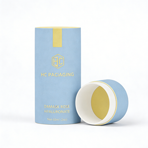 กล่องบรรจุภัณฑ์ทรงกระบอกกระดาษแบบกำหนดเองขายดี กล่องของขวัญทรงกระบอกสำหรับเทียนหอม พิมพ์โลโก้ตามสั่งจากโรงงาน - Product Image 4