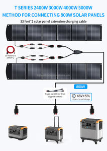 Centrale Électrique Portable BIGINVERTER 5000W LiFePO4, Générateur Solaire pour Camping en Extérieur, Urgences et Alimentation de Secours à Domicile - Product Image 4