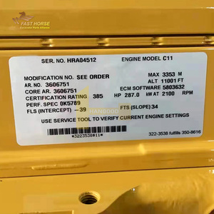 Bộ máy động cơ diesel nguyên bản chính hãng CAT C11 <span class=keywords><strong>C15</strong></span> C18 3116 3066 hoàn chỉnh, động cơ C11 cho máy xúc đào <span class=keywords><strong>Caterpillar</strong></span> CAT - Product Image 3