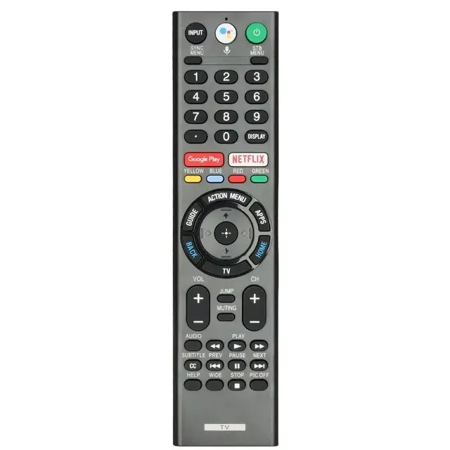 RMF-TX300U For Sony Voice Smart LED 4K TV Remote Control With Google Play NETFLIX Buttons