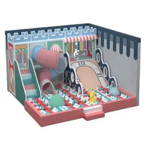 Berletyex נושא פופולרי תוצרת בית מגרש משחקים לילדים ציוד פארק שעשועים מצחיק. מקורה עם שקופית למכירה