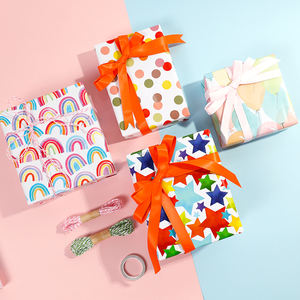 Custom Logo Printing 80g <b>Birthday</b> Tissue Packaging Clothes Shoes <b>Wrapping</b> 43*300cm Gift <b>Paper</b> Roll for <b>Wrapping</b> <b>Paper</b> - Product Image 2