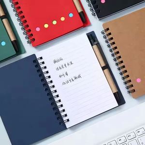 Wholesale Pads With Pen Sticky <b>Notes</b> for Annotating <b>Books</b>,School & Office Business Gift Notepads Small Notebook - Product Image 4