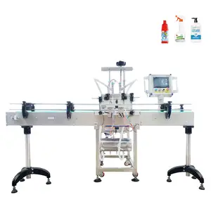 Two Gear Pump bottle filler fully automatic filling machine detergent hand wash liquid soap shampoo bottle filling machine