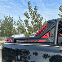 Barre de protection sportive VEWU OVERLAND TC54 pour pick-up avec rails latéraux de benne allongés et panneau supérieur à fentes
