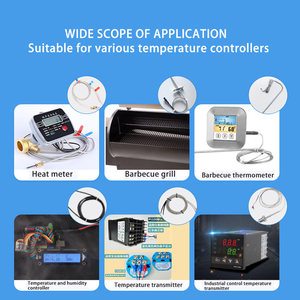 Aanpasbare 2 3 4 6 Wire Ip68 Industriële Roestvrijstalen Sonde Thermokoppel Thermische Weerstand Temperatuur <span class=keywords><strong>Rtd</strong></span> Sensor <span class=keywords><strong>Pt100</strong></span> - Product Image 5