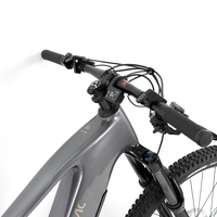 Vélo de montagne à suspension intégrale EM10 Bafang M560 12 vitesses, vélo de descente, 29 pouces, cadre en fibre de carbone, batterie intégrée 15A