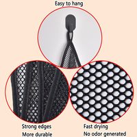Chiffons à vaisselle en maille d'emballage personnalisés pour la cuisine Chiffon de nettoyage en filet 3D réutilisable pour le lavage de la vaisselle à séchage rapide et sans rayures