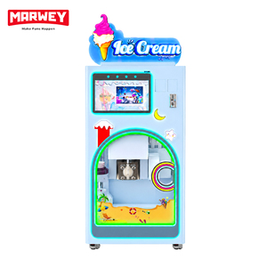 Máquina de Helados Marwey, Máquina para Hacer Helados Caseros, Congelador Rápido de Postres, Electrodoméstico de Cocina para Fiestas Familiares de Verano - Product Image 1