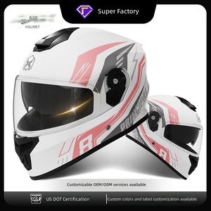 Cascos de Motocicleta <span class=keywords><strong>con</strong></span> Intercomunicador <span class=keywords><strong>Bluetooth</strong></span>, Impermeables, Integrales, Homologados por DOT y ECE para Calle, Deporte y Turismo - Product Image 5