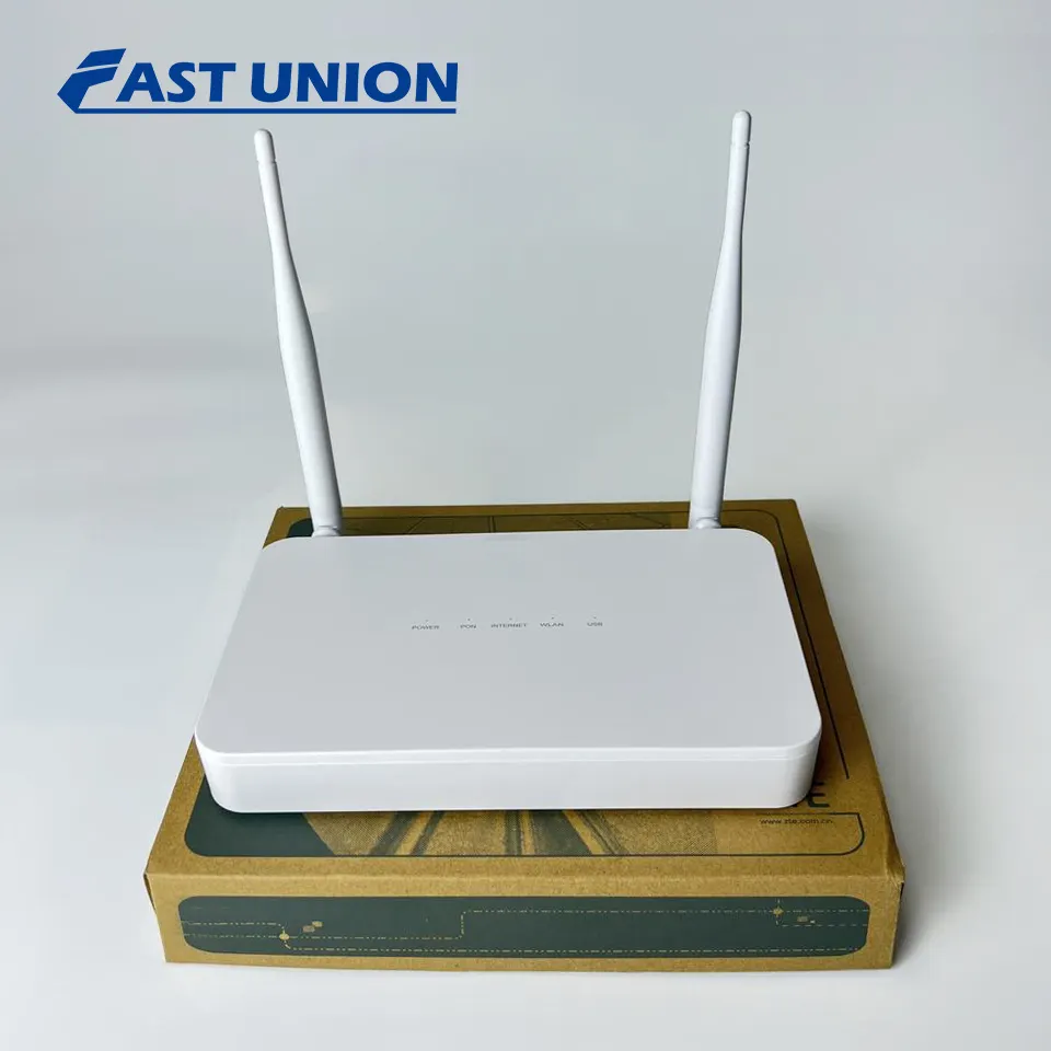 ZXHN F670L V7.1 GPON ONU ONT डुआनल बैंड वाईफाई राउटर 4GE 2.4G 5G वायरलेस AC फाइबर ऑप्टिकल उपकरण FTTH ONT के साथ