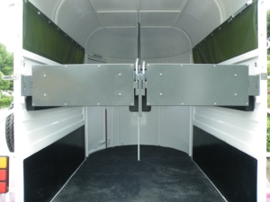 Remolque Económico para Caballos, Galvanizado en Caliente, para 2 Caballos, Carga Recta, Remolque Básico Asequible para Transporte de Caballos con Rampa - Product Image 5