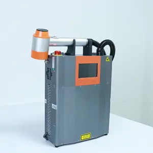 Draagbaar Eenvoudig Te Bedienen 100W Fiber Laser Reinigingsmachine Schimmel Roest Verwijdering Machine Voor Het Reinigen Van Roestige Metaaloxide Laag
