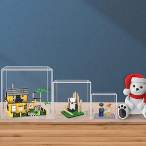 Clear Acrylic <strong>Display</strong> BoxDustproof Countertop <strong>Display</strong> For Collectibles Action Figures/Mini Figures And Toys - Product Image 3