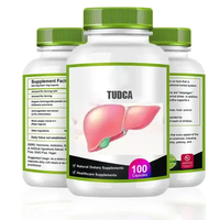 Ausreson OEM Tudca Capsule Prix Suppléments de santé pour le soutien du foie 500mg Acide tauroursodésoxycholique Capsules TUDCA
