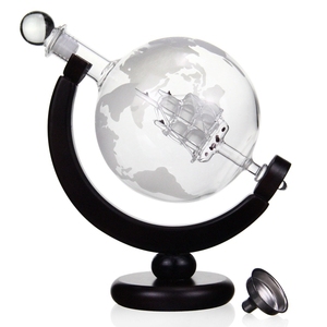 Decantador de Whisky con Forma de Globo de 35 Oz, Regalo para Hombres, Papá, Día del Padre, Aniversario, Hermano, Bourbon, Vino, Mancave, Decantador de Licores - Product Image 4