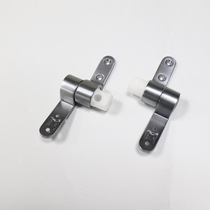 Asiento de inodoro King Wei con cierre suave, bisagra de liberación rápida con un clic, aleación de zinc, 1,4 Nm, para accesorios de asiento de inodoro - Product Image 3