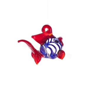 Glazen Zwevende Bal Hanger Creatieve <span class=keywords><strong>Aquarium</strong></span> Landschap Decoratie Nep Vis Glazen Bal Oceaan Wereld Sieraden - Product Image 2