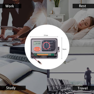 Minuterie <span class=keywords><strong>d</strong></span>'irrigation numérique à contrôle automatique Contrôleur Wi-Fi 16 stations Web extensible à 16 zones Irrigation agricole - Product Image 6