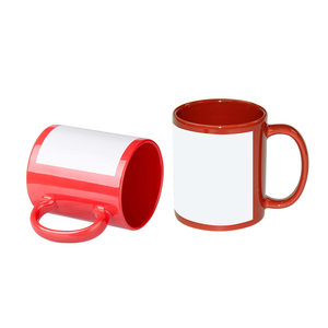 M R.R Sublimation Blanks Tasse de couleur en céramique Tasse à boire intérieure et à poignée Tasse pour lait Thé Cola Eau Café - Product Image 2