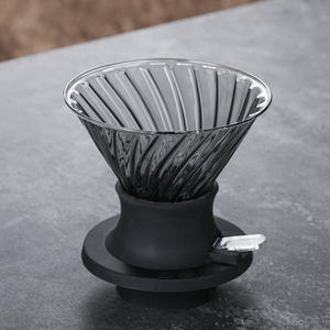 2025 Pot kopi cangkir Filter corong dicuci Tangan Amerika Pot kopi layar penyaring awan kaca Set penyaring - Product Image 4