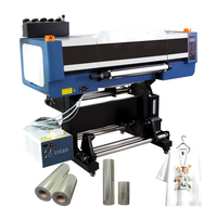 Film DTF Qinyu UV à effet 3D brodé en relief, rouleau de film autocollant PET pour impression UV, transfert à froid, transfert thermique, respectueux de l'environnement, faible coût