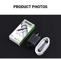 Câble de charge USB en silicone de 1 m pour iPhone, câble de type C, Micro V8, téléphone Android, câble de charge USB