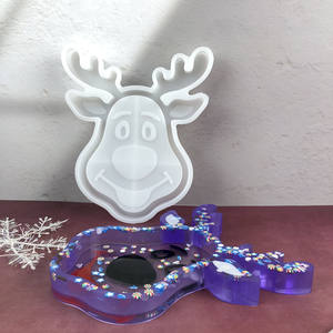 Moule de moulage en résine de silicone fait main Kingnoo, forme irrégulière, 1 pièce, style DIY, ornements décoratifs, outils pour gâteaux, en stock dans le Hebei - Product Image 2