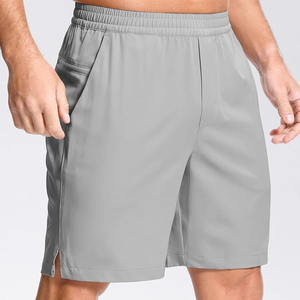 100% Cotton Unisex Casual <b>Shorts</b> Elastic Waist Mid Solid Color Eco-Friendly Skin-Friendly Ergonomically Designed Size to 4XL - Product Image 1