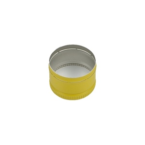 Premium Gold Aluminum Pilfer-Proof ROPP <b>Cap</b> Made of Aluminium-<b>Plastic</b> for Bottle Lids & Closures - Product Image 1