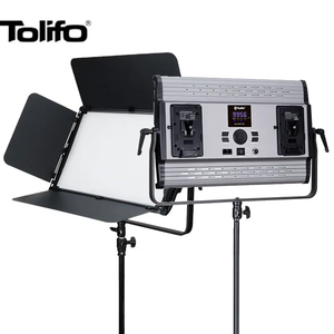 Tolifo GK-S120BL PRO de haute qualité, panneau lumineux LED professionnel 120W CRI95+ pour la photographie et la vidéo, idéal pour le studio et le streaming en direct - Product Image 1