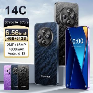 Smartphone Android 13 IM Card Dual Standby ZNNXECC 14C, Processeur Quad Core, Écran HD, Prise en charge des langues allemand, espagnol, anglais, Idéal pour le jeu - Product Image 3