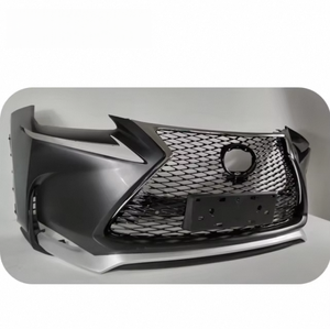 Nouveau Kit Carrosserie Automobile de Haute Qualité F-Sport, Moulures de Pare-chocs Avant et Radiateur Scintillant pour NX200t 2014-2016, Gris Argenté et Noir - Product Image 3