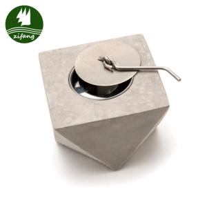 Meilleure vente de décoration de Table bol à feu en béton intérieur foyer à feu Table décorative cheminée <span class=keywords><strong>bio</strong></span>éthanol - Product Image 2