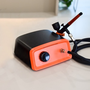 Logo personnalisé maître <span class=keywords><strong>alimentaire</strong></span> ongles aérographe maquillage compresseur machine silencieux aérographe pour usage professionnel - Product Image 1