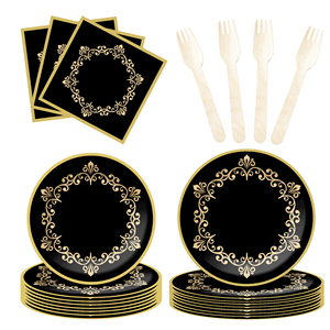 DAMAI, platos y servilletas para fiesta de despedida de soltera, juego de vajilla para fiesta de Sr. y Sra., decoraciones de boda de compromiso, favores para cumpleaños - Product Image 3