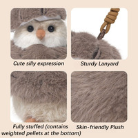 Meilleure vente 2026 : Peluche canari en coton, poupée oiseau fantaisie, porte-clés, coussin de sommeil et cadeau unisexe